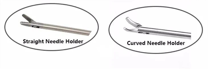 Reusable V-shaped Needle Holder in Laparoscopic Surgery